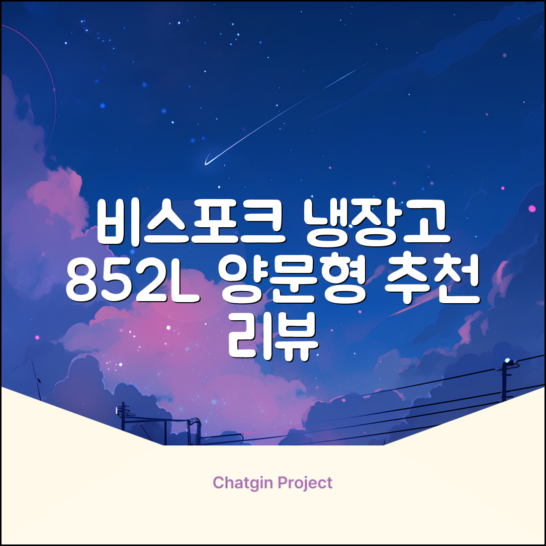 [색상선택형] 삼성전자 비스포크 852L 2도어 양문형 냉장고 방문설치, RS84DB5002CW 추천 리뷰