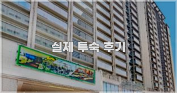 💬 실제 투숙 후기