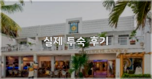 💬 실제 투숙 후기