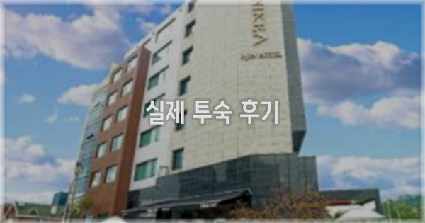 💬 실제 투숙 후기