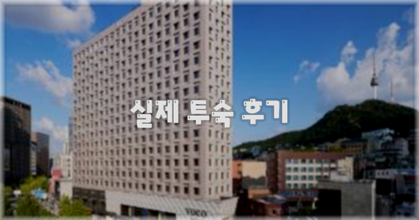 💬 실제 투숙 후기