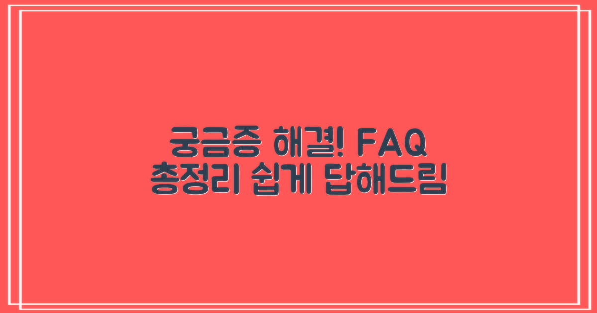 자주 묻는 질문